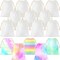 50 Pieces 4x6 Inch Muslin Drawstring Sublimation Bags Tie Dye Muslin Bags Blank Treat Sachet Sack Reusable DIY Empty Gift Pouch for Birthday Party Home Gym Supplies DIY Craft Favors